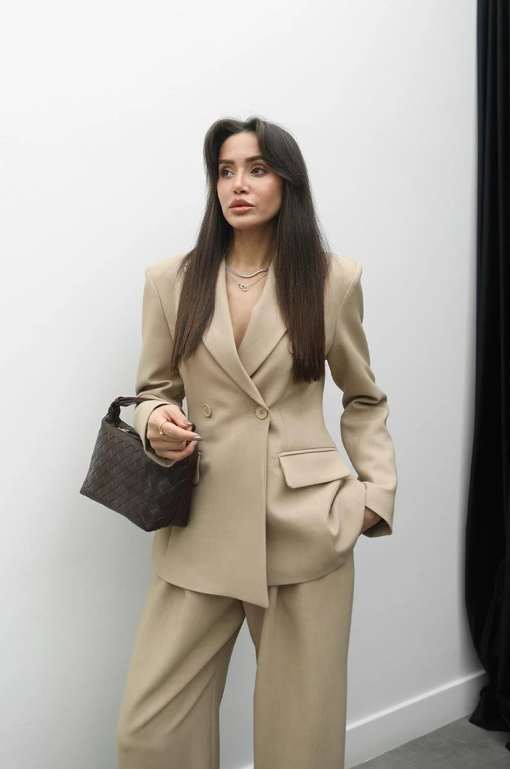 Ensemble Tailleur premium - Beige