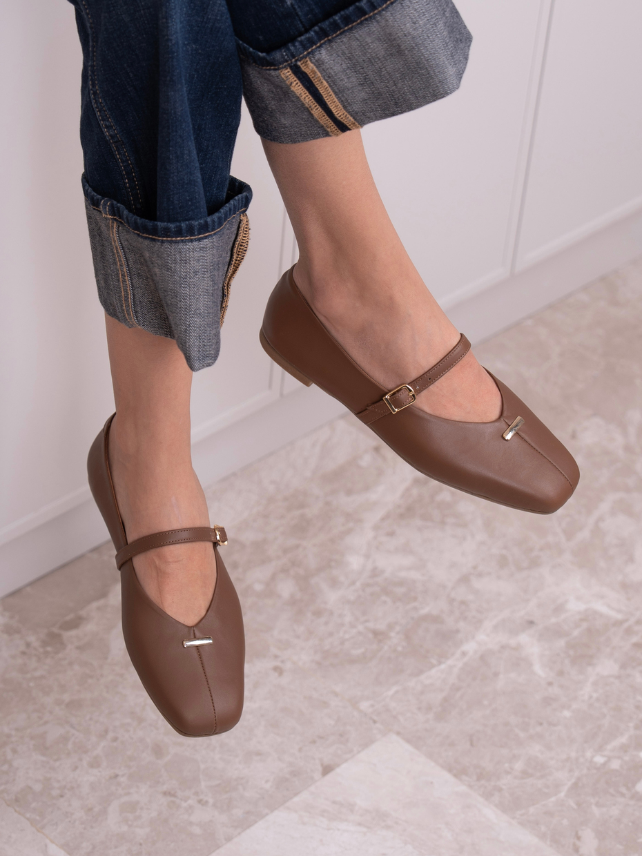 chaussures femme cuir