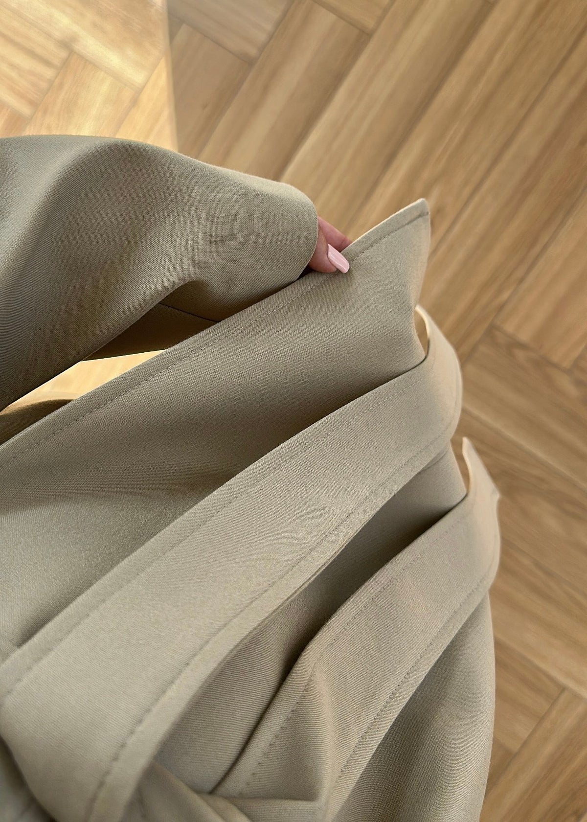 Trench Court Riviera — Beige Pierre