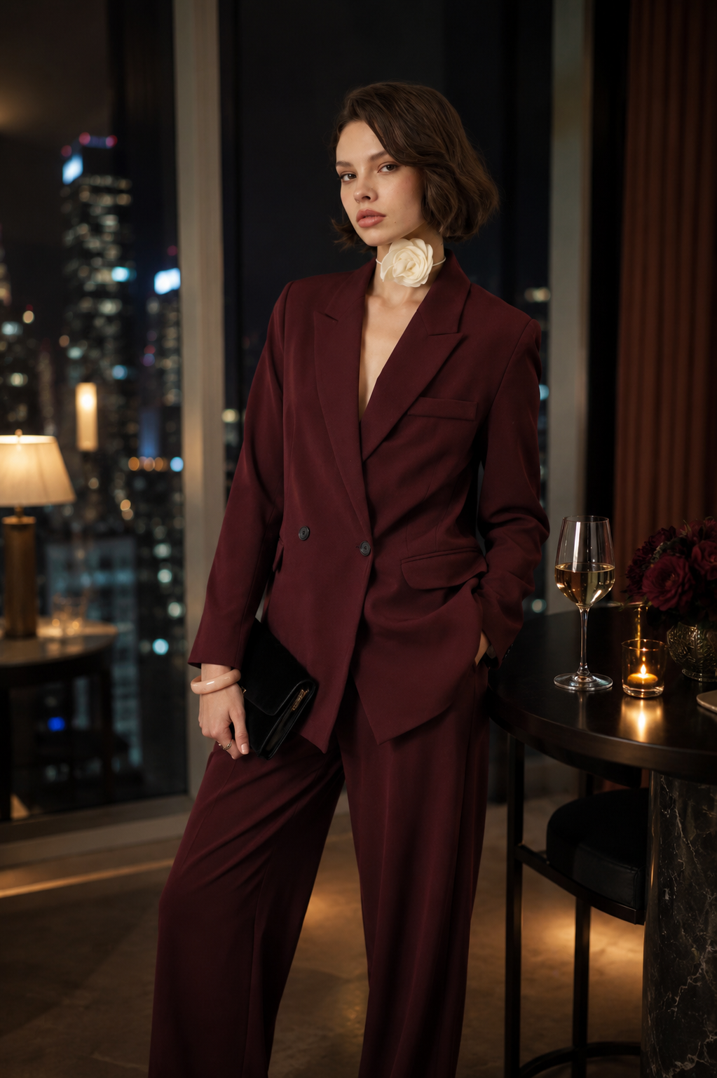Ensemble rouge bordeaux : comment créer un look chic et élégant pour femme ?