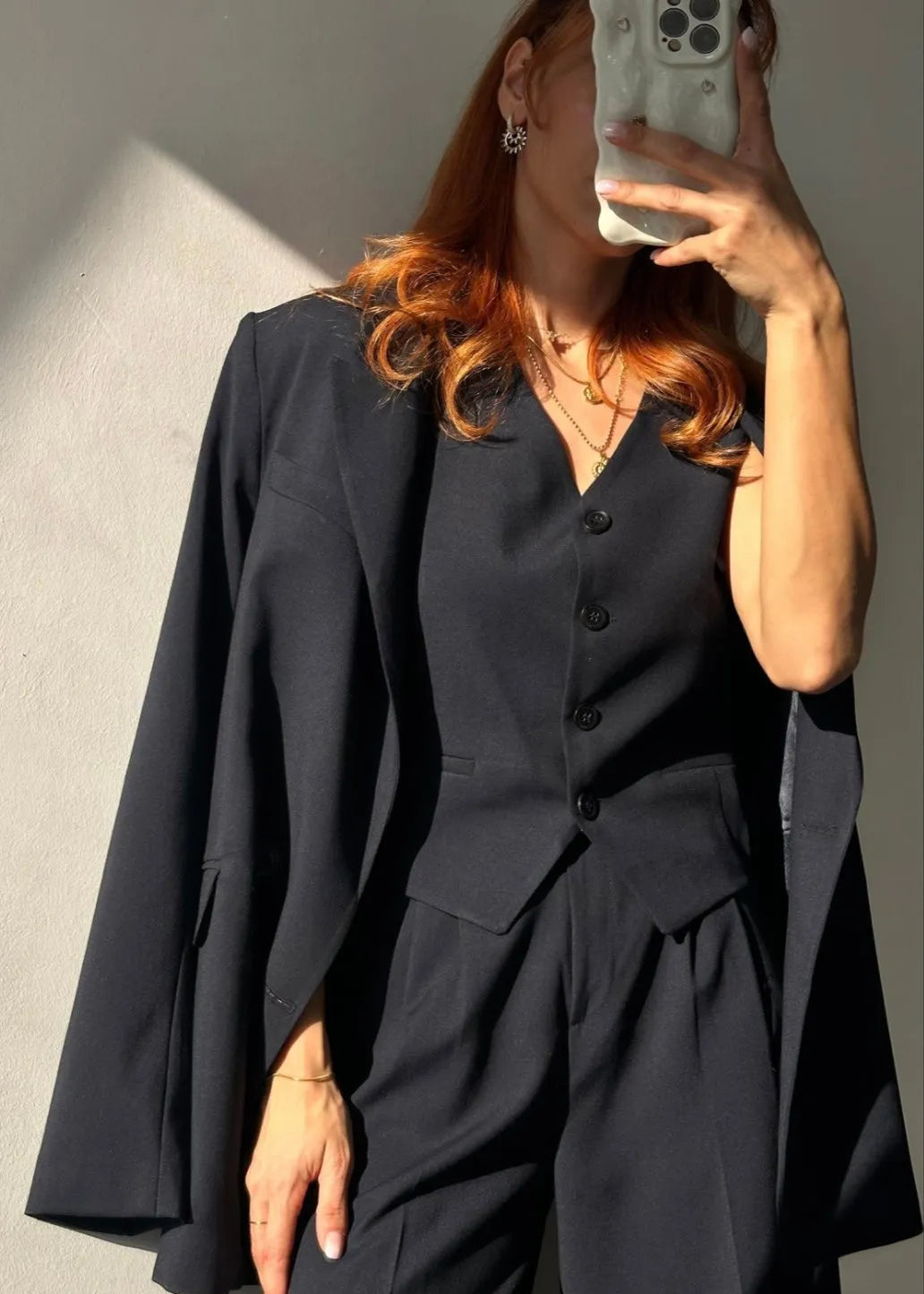 Ensemble tailleur 3 pièces - Noir