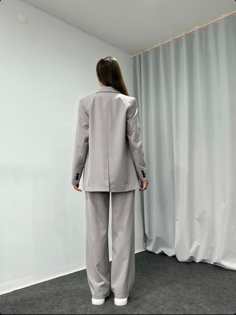 Ensemble Tailleur gris clair