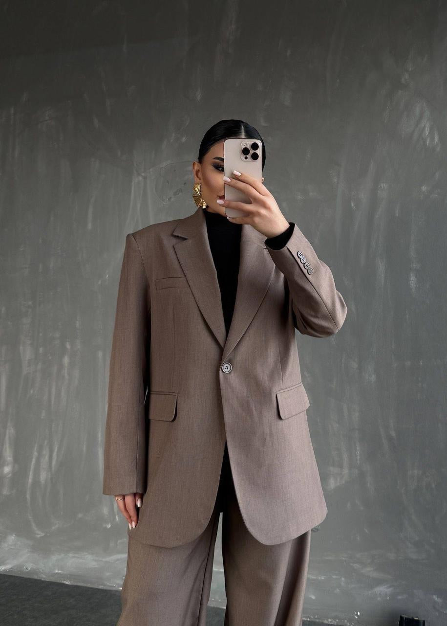 Ensemble Tailleur premium - Greige