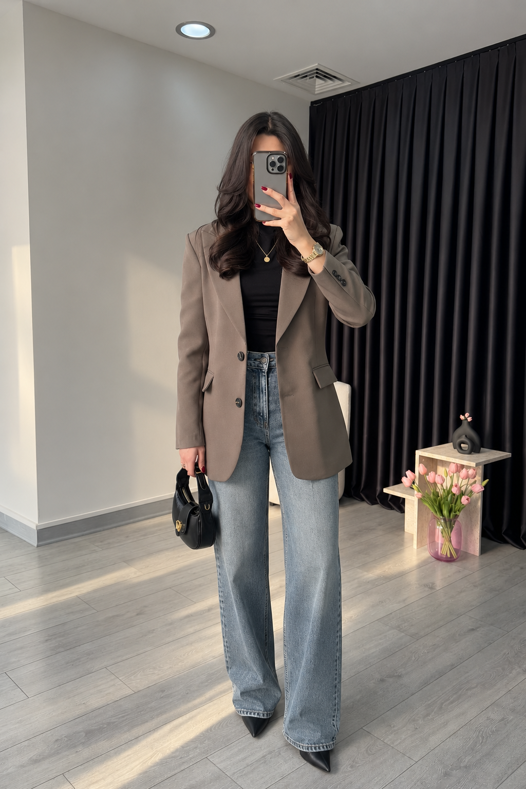 Blazer Stockholm Sculpta — Taupe