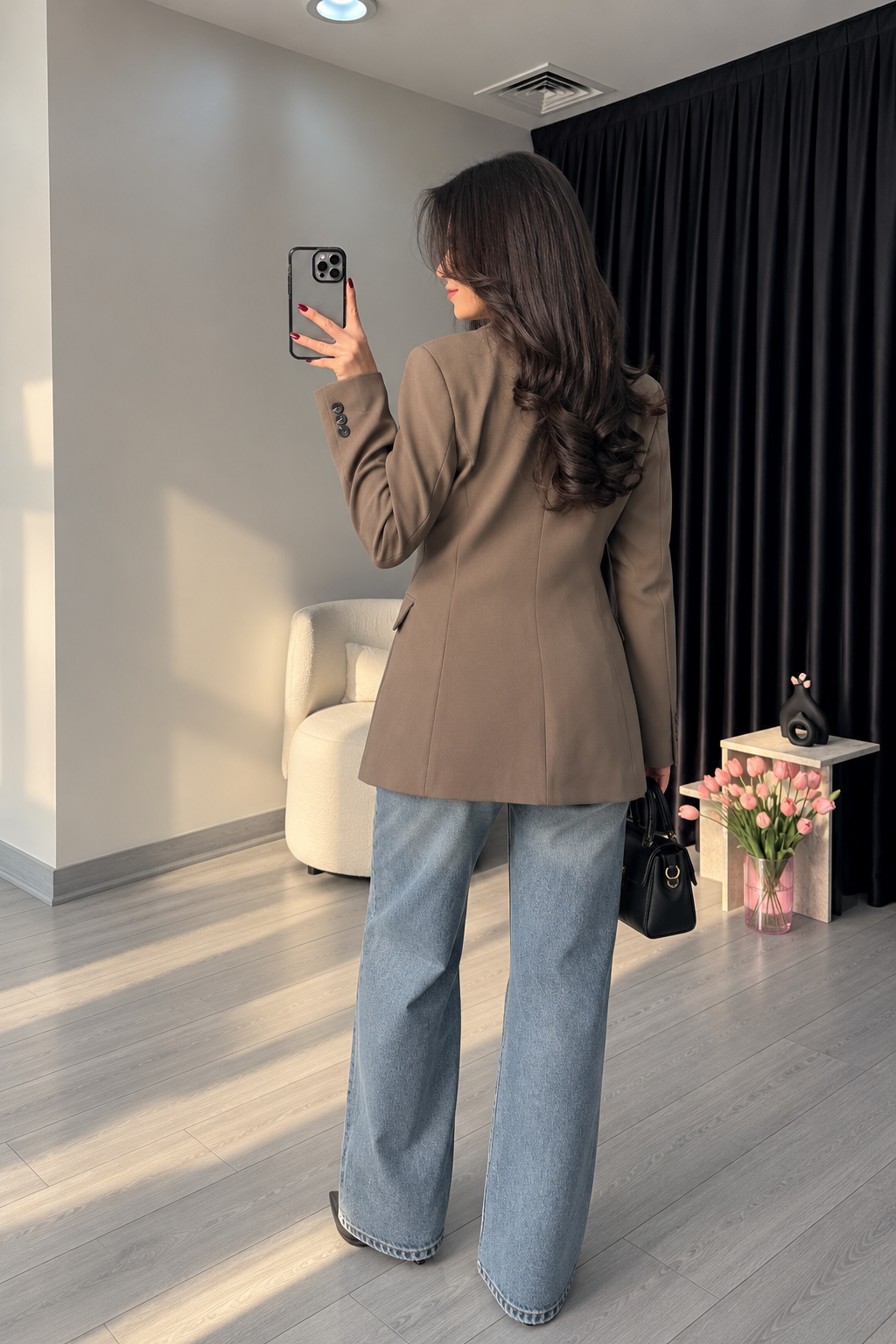 Blazer Stockholm Sculpta — Taupe