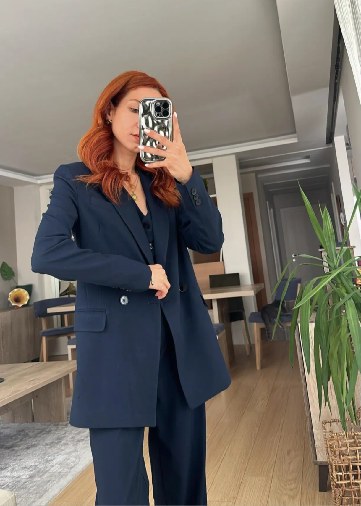 Ensemble tailleur 3 pièces - Bleu nuit