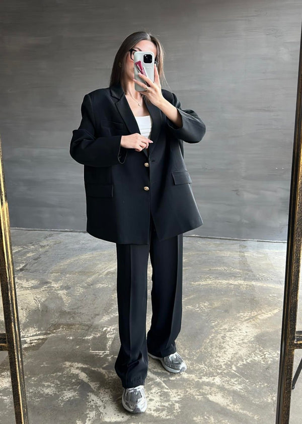 Ensemble Blazer & Pantalon Élastique