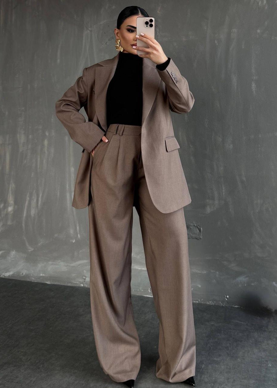 Ensemble Tailleur premium - Greige