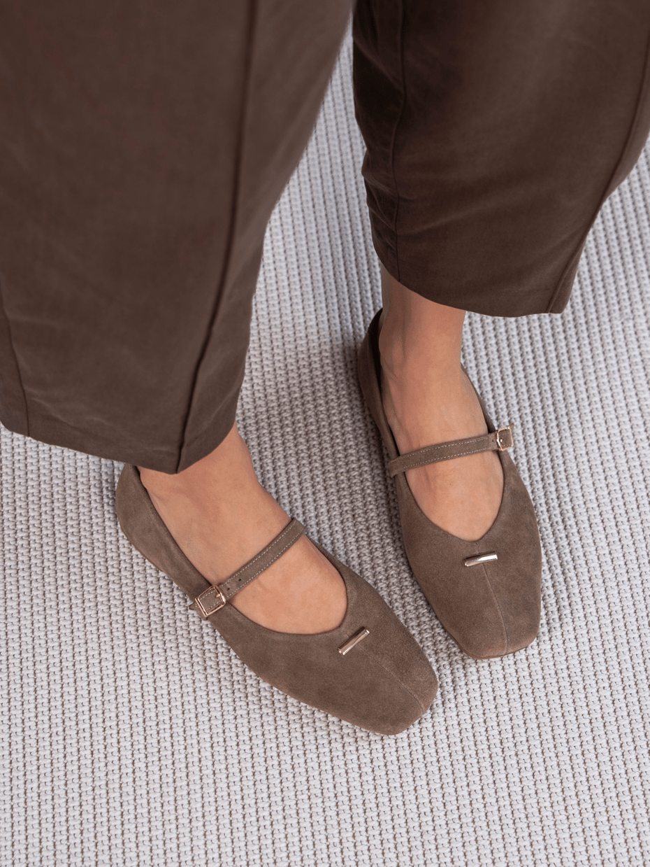 Ballerines Sienna Taupe