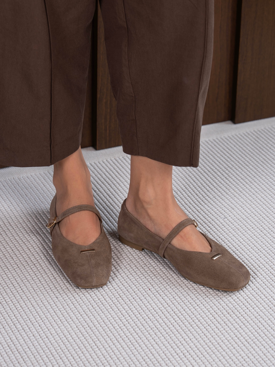 Ballerines Sienna Taupe