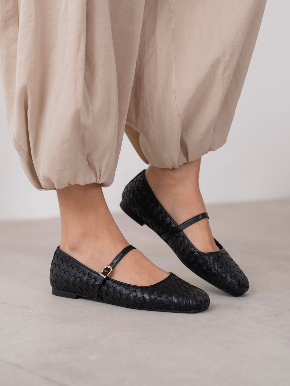 Ballerines Tressia Noir
