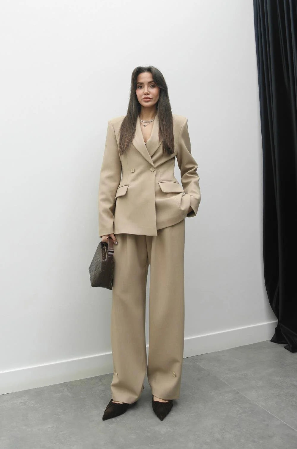 Ensemble Tailleur premium - Beige