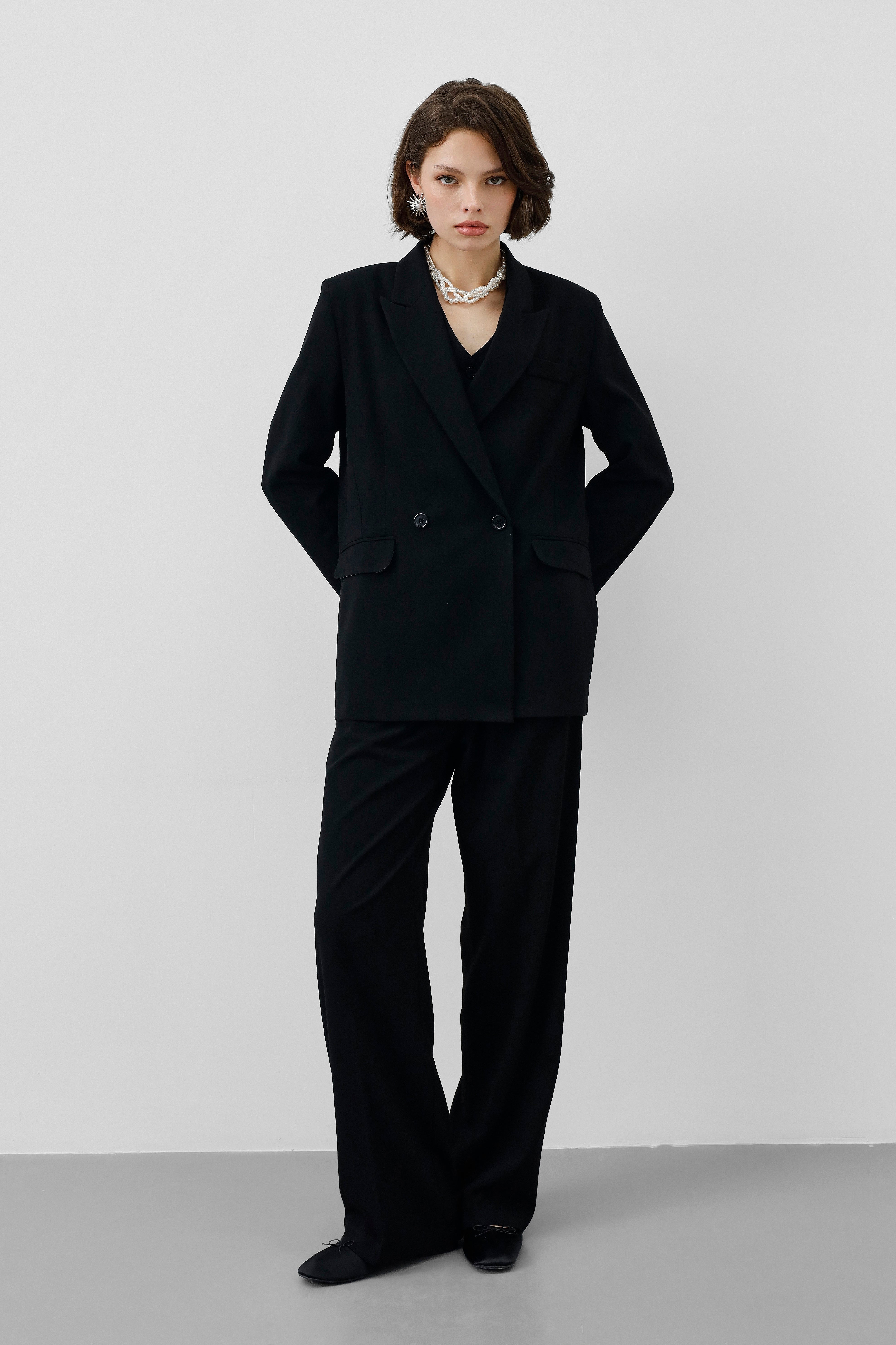 Ensemble tailleur 3 pièces - Noir