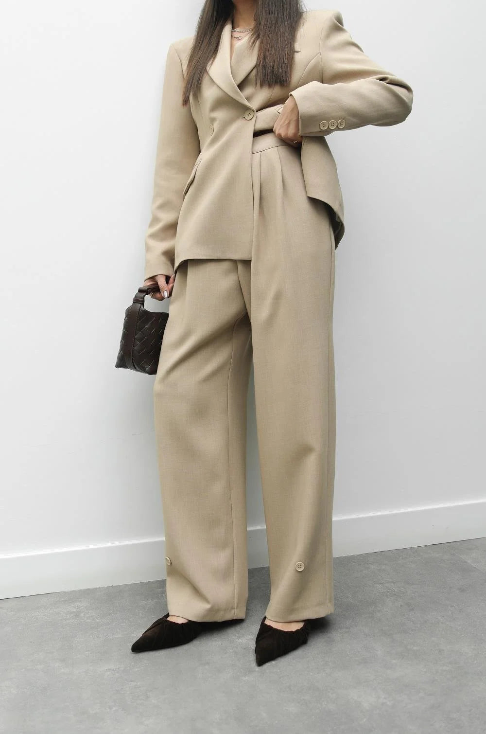 Ensemble Tailleur premium - Beige