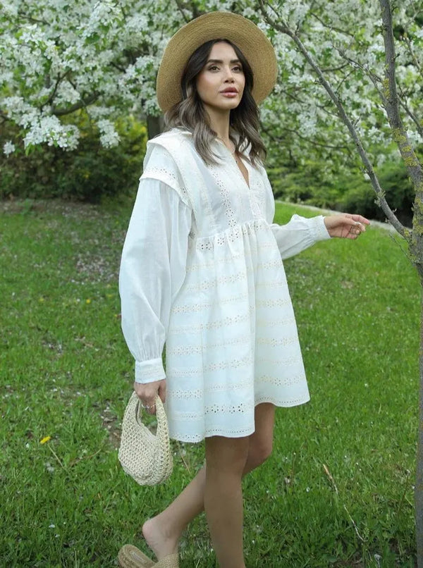 Mini robe oversize