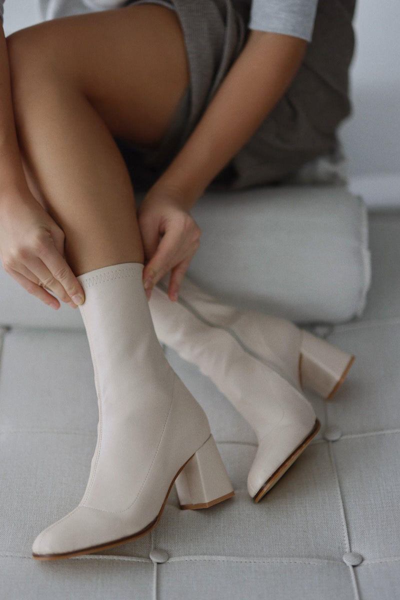 bottines stretch