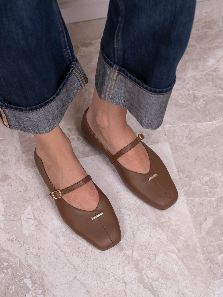 chaussures femme cuir