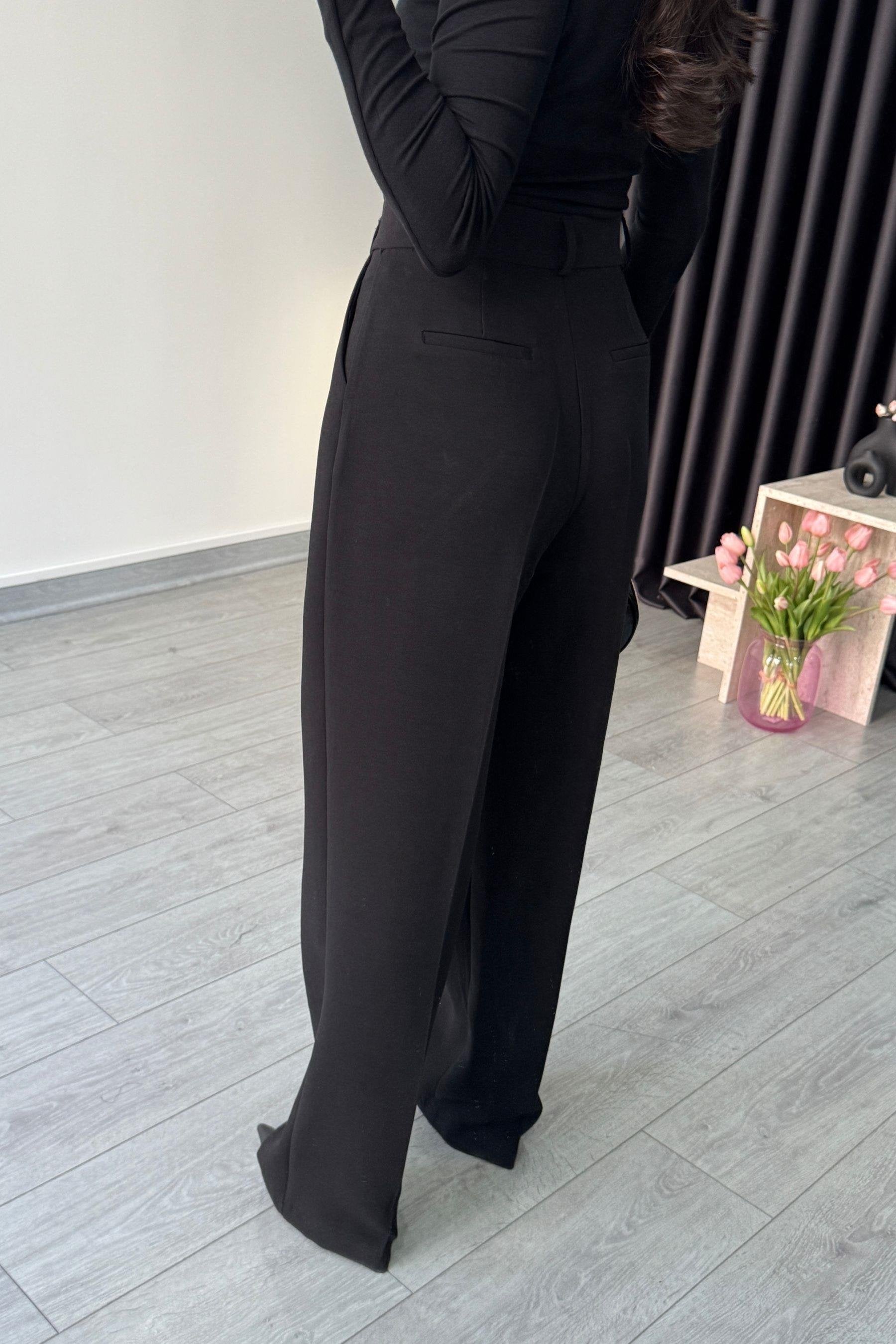 Pantalon fluide premium - Noir