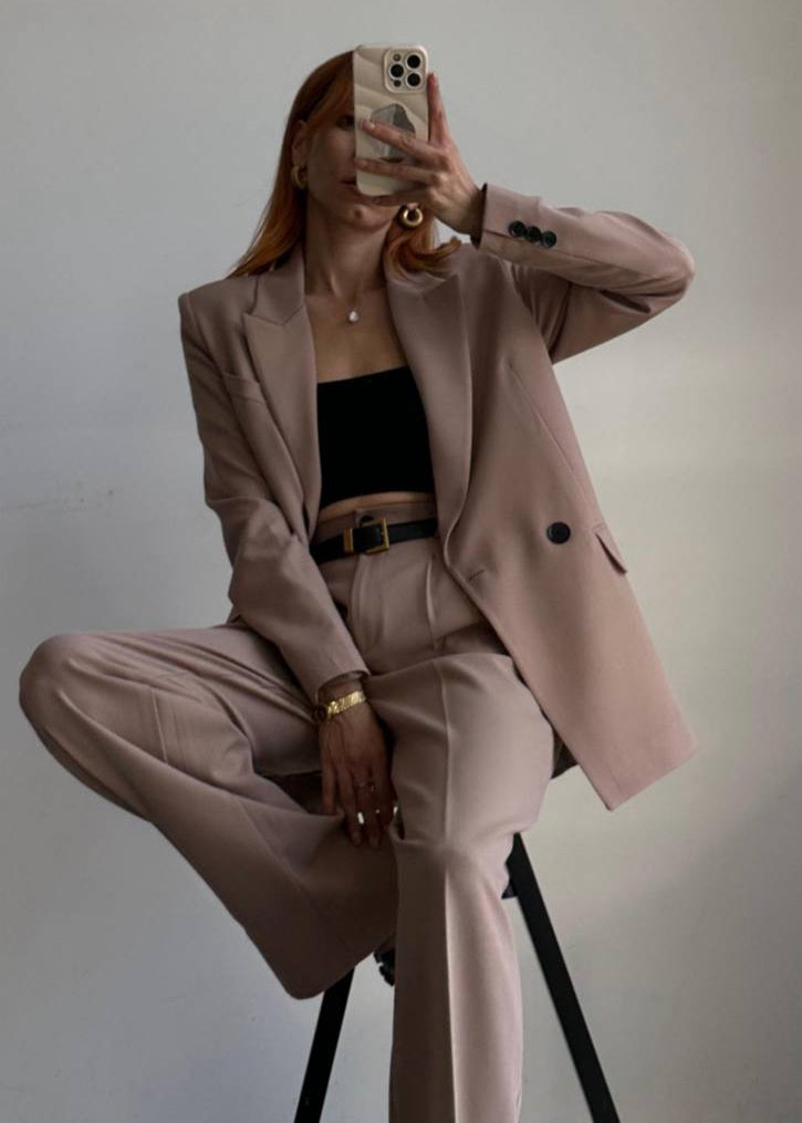 Ensemble tailleur Nude
