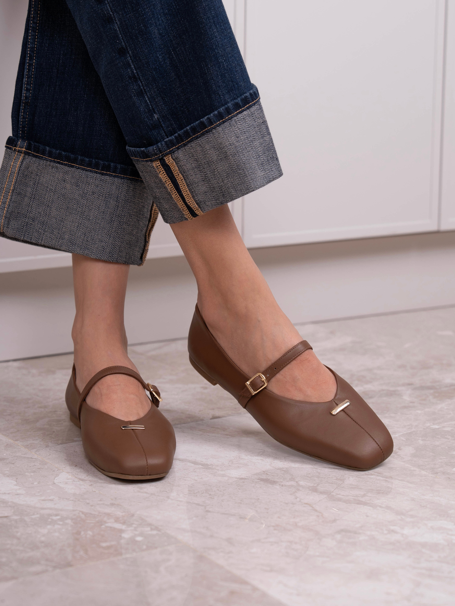 chaussures femme cuir
