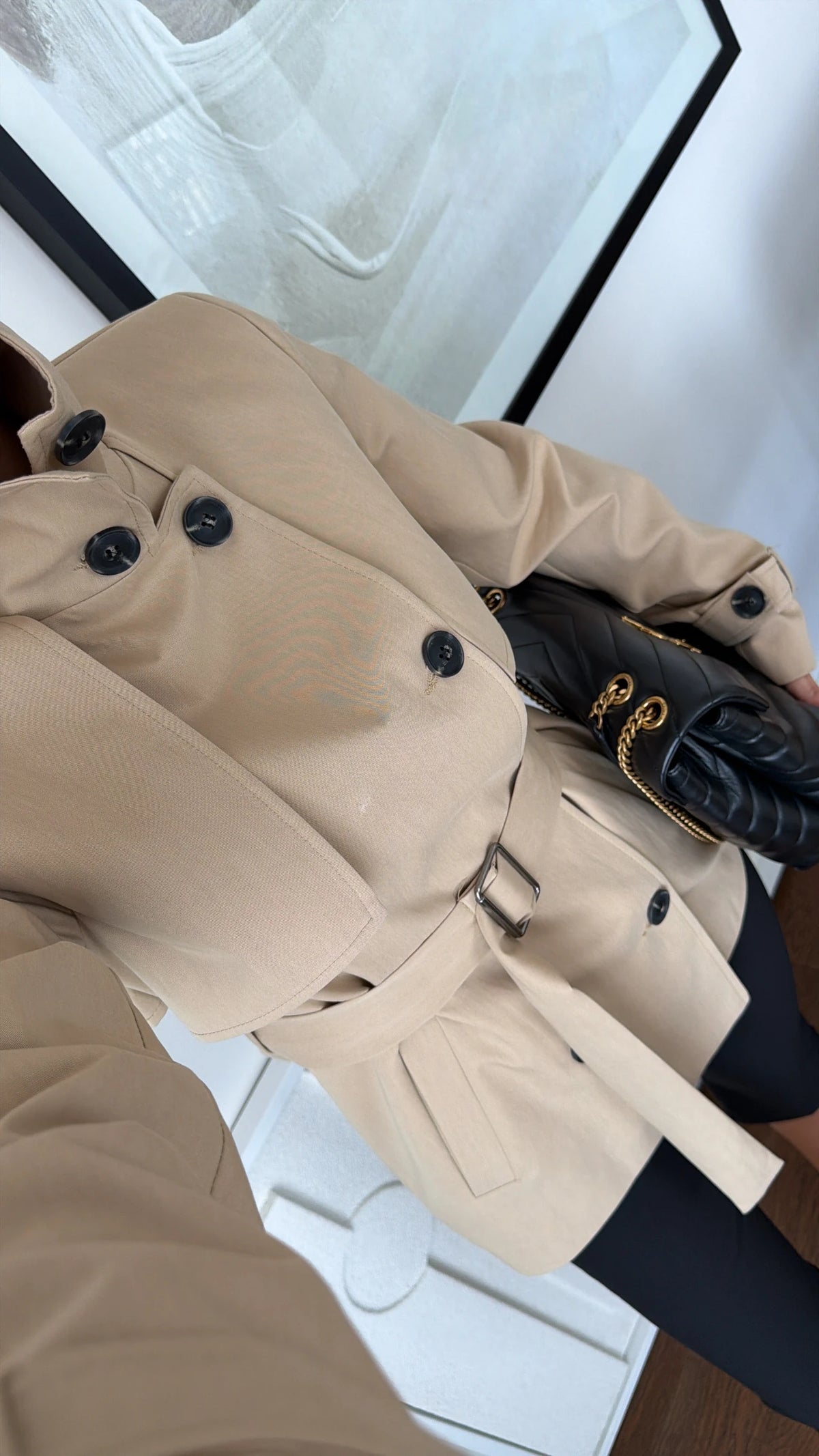 Trench Court Kensington — Beige Doré