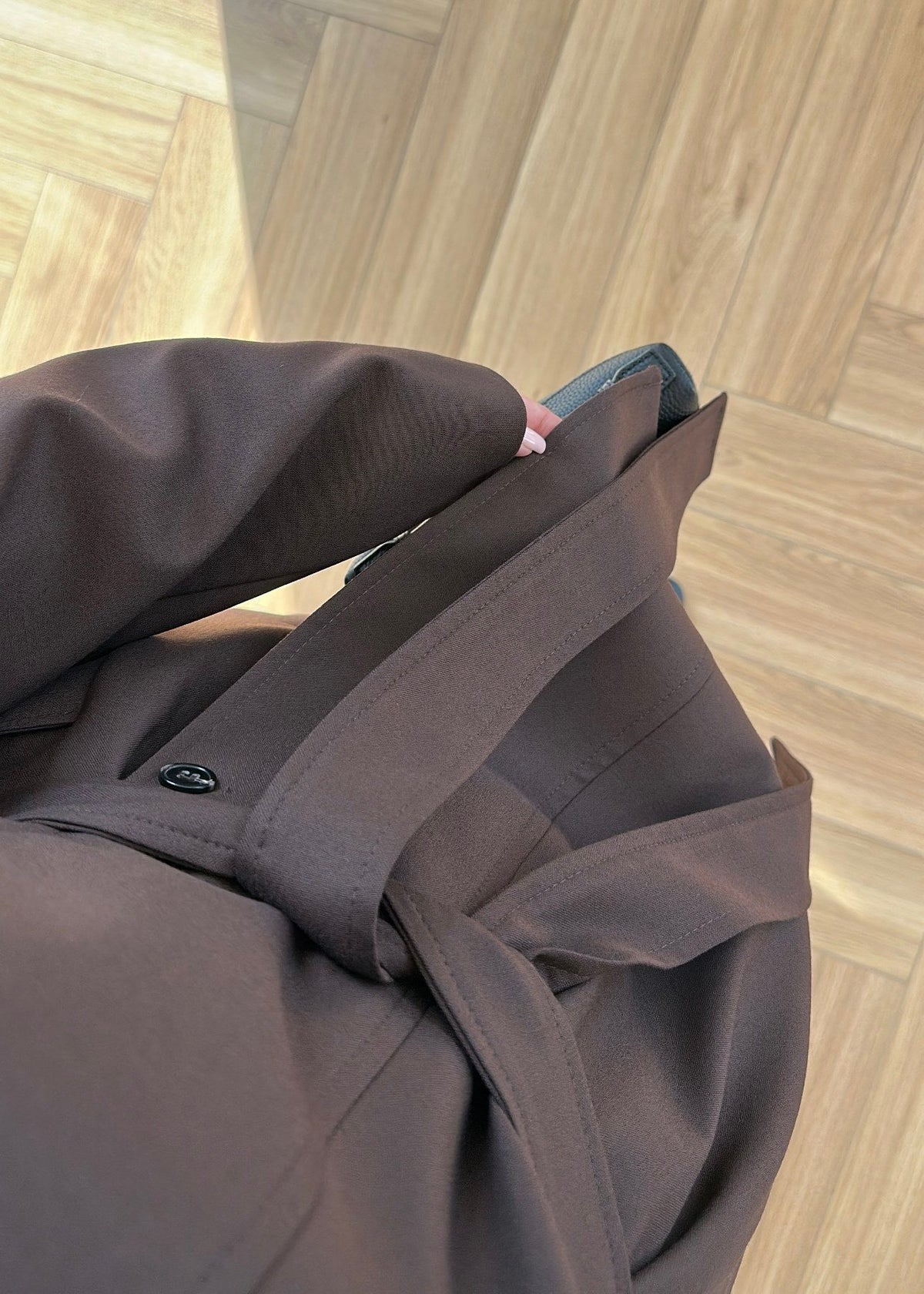 Trench Court Riviera — Chocolat