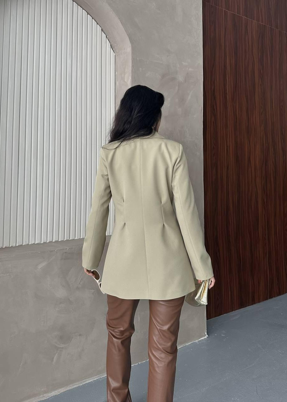 Blazer classique - Kaki clair